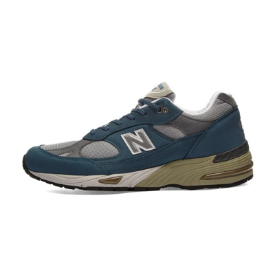 Elegante en functionele blauw en grijs sneakers New Balance , Multicolor , Heren