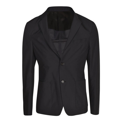 Formele blazer met moderne twist Prada , Black , Heren