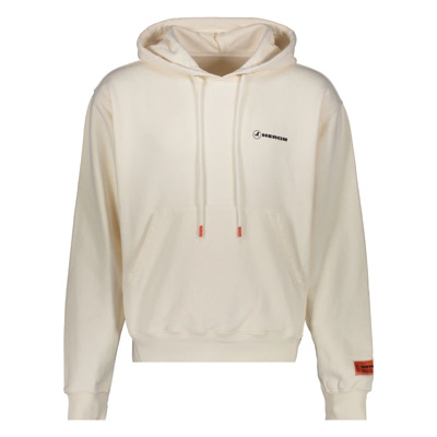 Gedrukte hoodie met logo Heron Preston , White , Heren