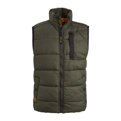 Gewatteerde Bodywarmer met Tech Down Vulling PME Legend , Green , Heren