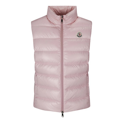 Gewatteerde Ghany Vest voor Vrouwen Moncler , Pink , Dames