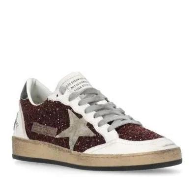 Golden Goose Sneakers - Ball Stars Sneakers in rood