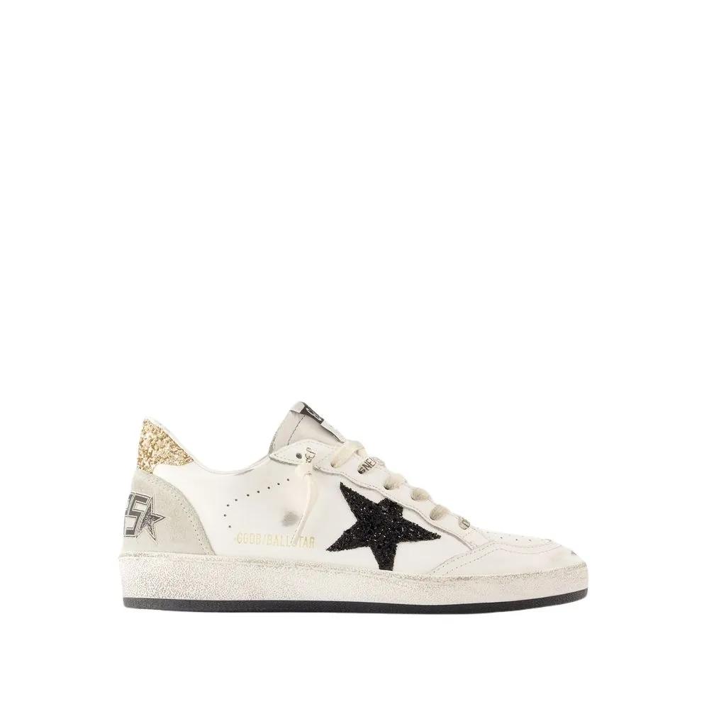 Golden Goose Sneakers - Ballstar Sneakers - Leather - White in wit