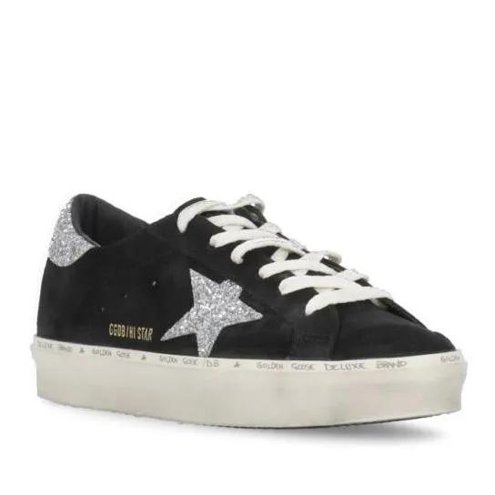 Golden Goose Sneakers - Black Suede Leather Sneakers in zwart