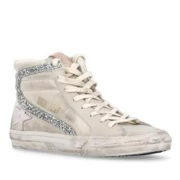 Golden Goose Sneakers - Slide Classic Sneakers in crème