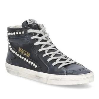 Golden Goose Sneakers - Slide Sneakers in zwart