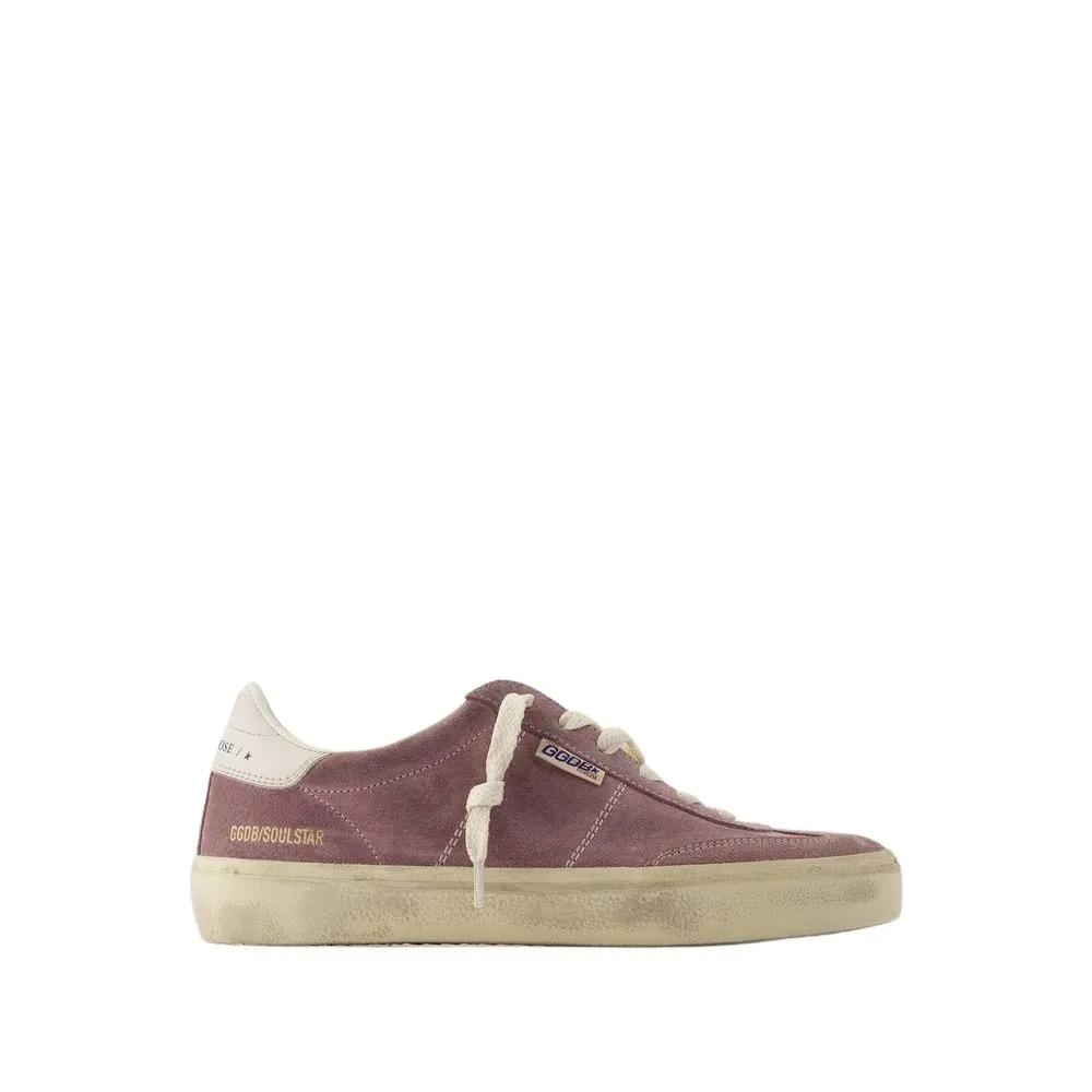 Golden Goose Sneakers - Soul Star Sneakers - Leather - Purple in paars