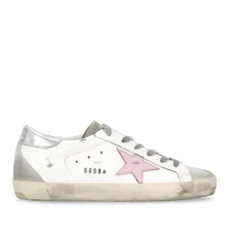 Golden Goose Sneakers - Super Star Sneakers in wit