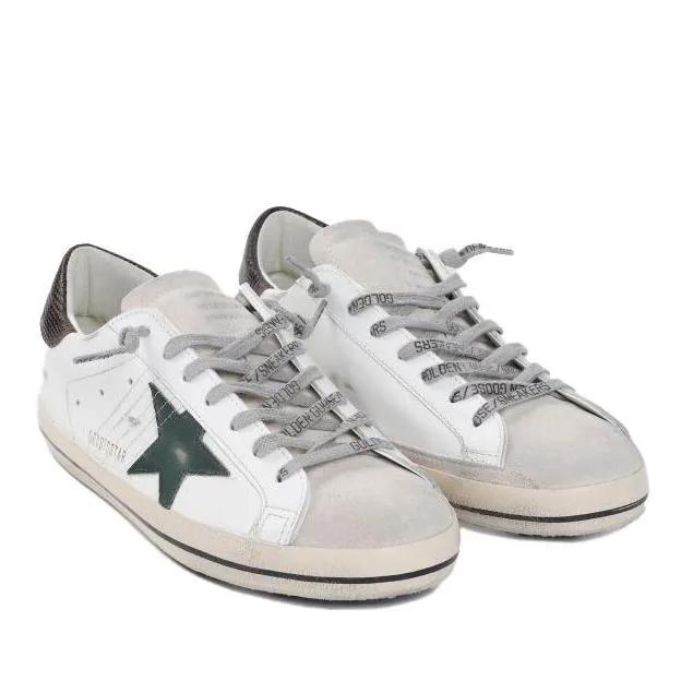 Golden Goose Sneakers - Superstar White Cow Leather Sneakers in wit