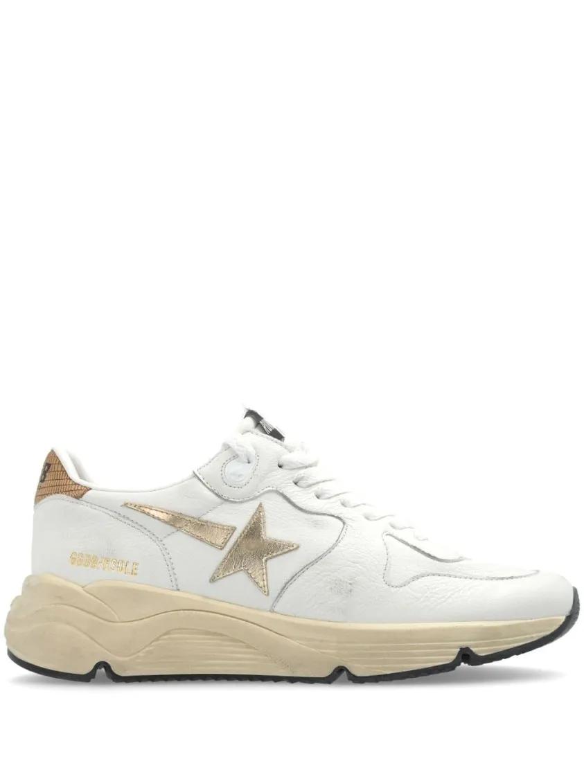 Golden Goose Sneakers - White Leather Sneakers in wit