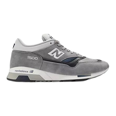 Grijze Platte Schoenen Geïnspireerd door M1500 New Balance , Gray , Heren