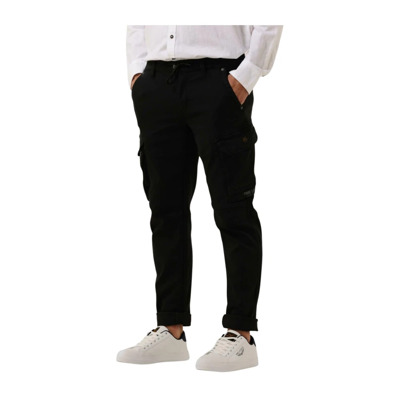 Heren Cargo Sweatpants Expeditie Gekleurd PME Legend , Black , Heren