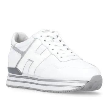 Hogan Sneakers - Midi Platform H483 Sneakers in wit