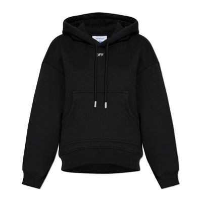 Hoodie Off White , Black , Dames