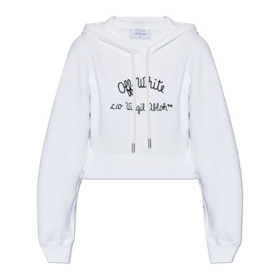 Hoodie Off White , White , Dames