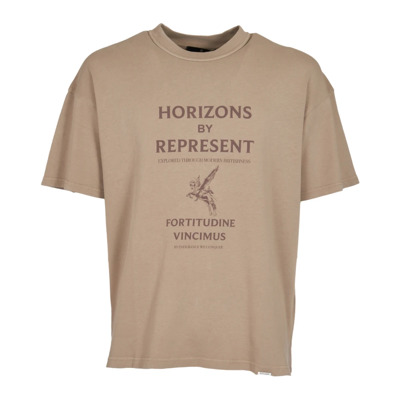 Horizons T-shirt Collectie Represent , Brown , Heren