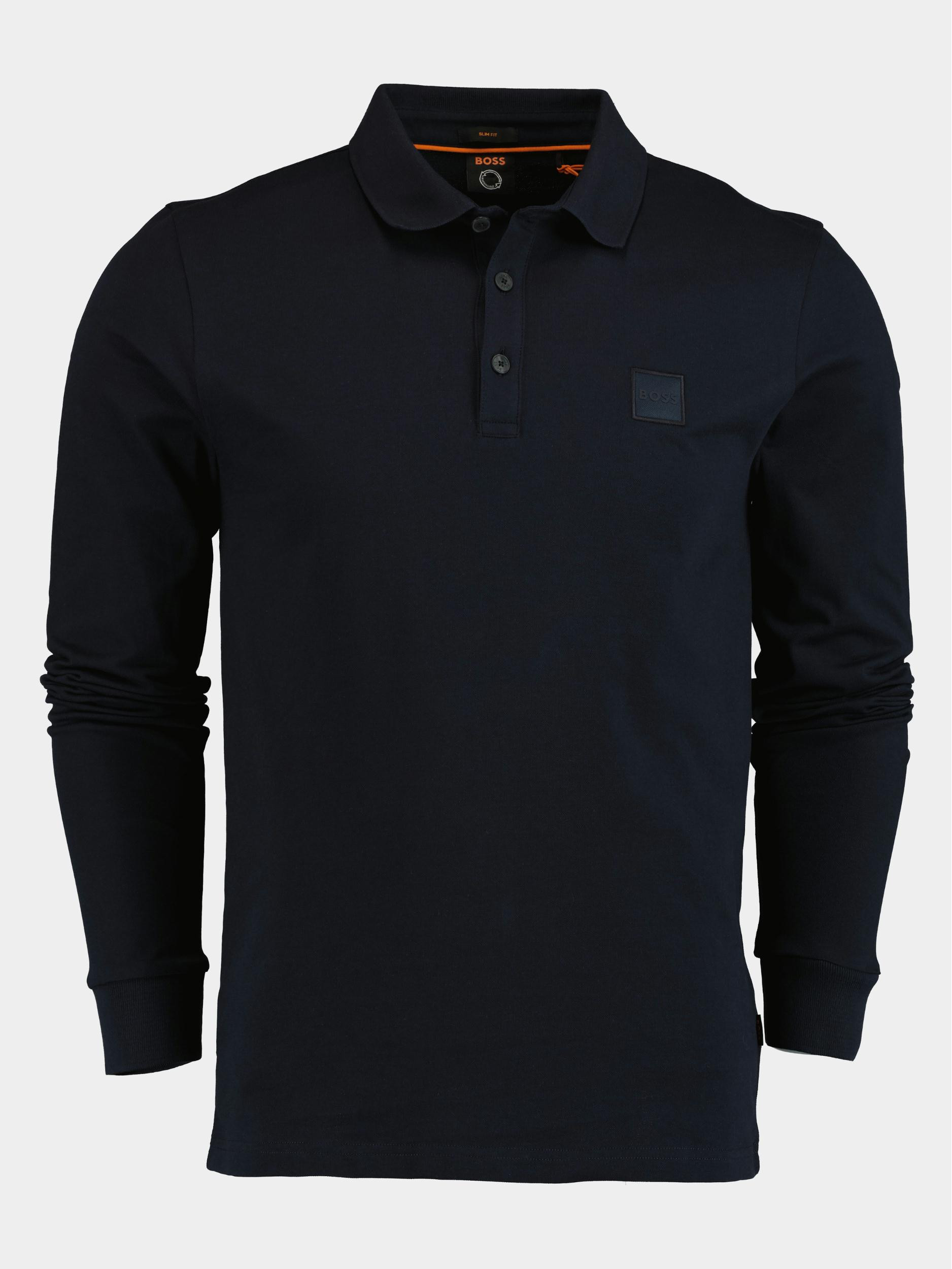 Hugo Boss Boss men casual (orange) polo lange mouw passerby 10242645 01 50472681/404