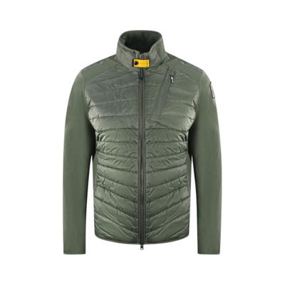 Jayden Thyme Bimateriaal Jas Parajumpers , Green , Heren