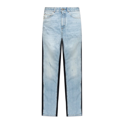 Jeans met vintage effect Balmain , Blue , Heren