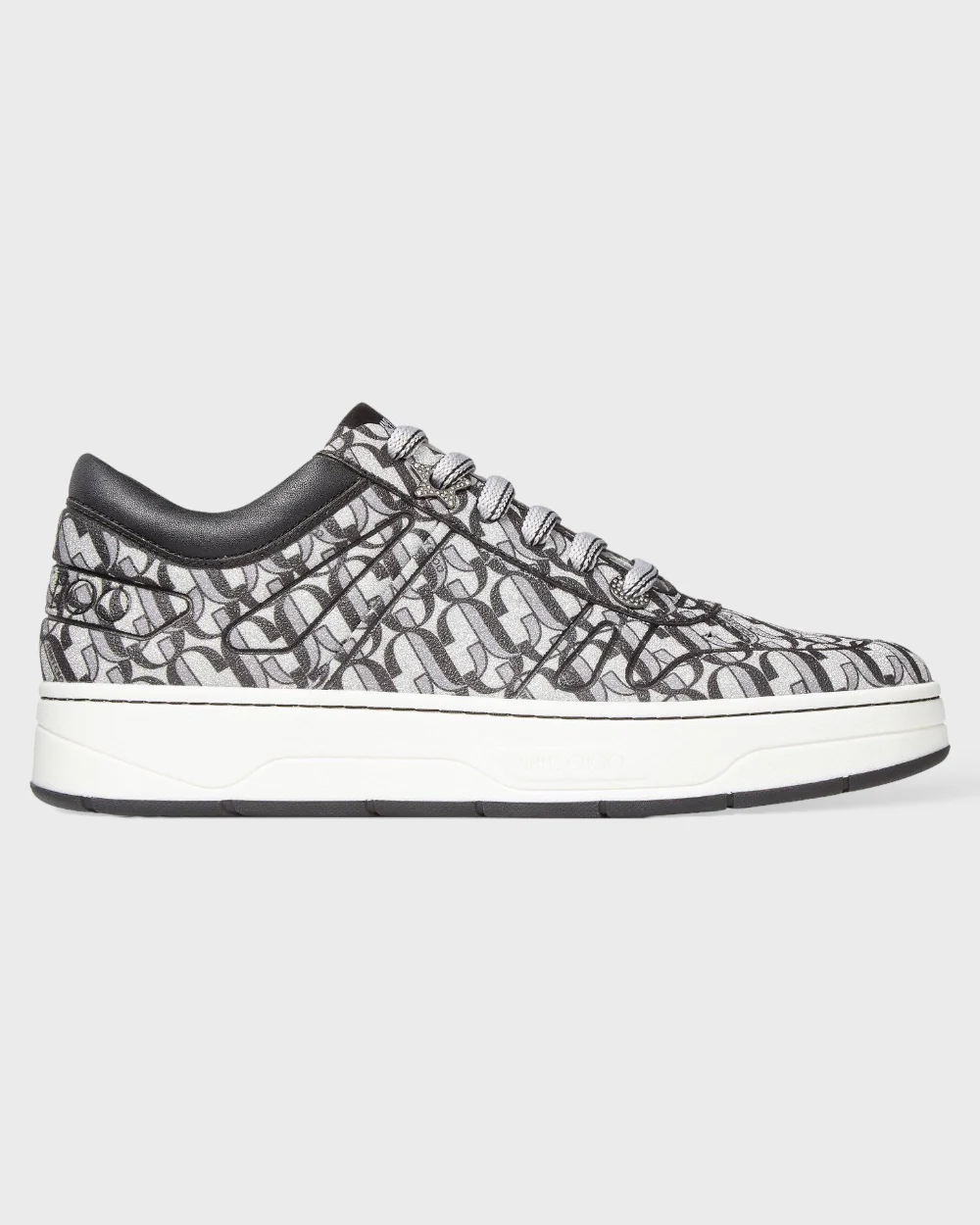 Jimmy Choo Zilver / glitter hawaii sneakers