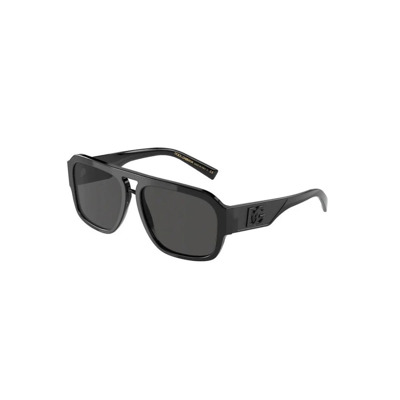 Klassieke Zwarte Zonnebril Dolce & Gabbana , Black , Unisex