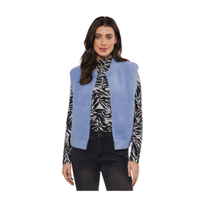 Kort Vest Elona Rino&Pelle , Blue , Dames