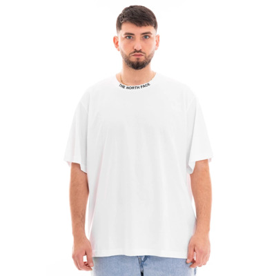 Korte Mouw Heren T-shirt The North Face , White , Heren