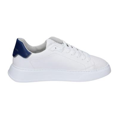 Leren Heren Sneakers Stijlvolle Schoenen Philippe Model , White , Heren