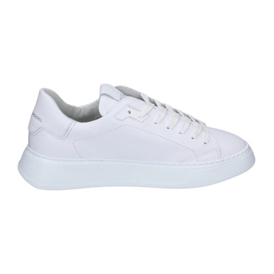 Leren Heren Sneakers Stijlvolle Schoenen Philippe Model , White , Heren