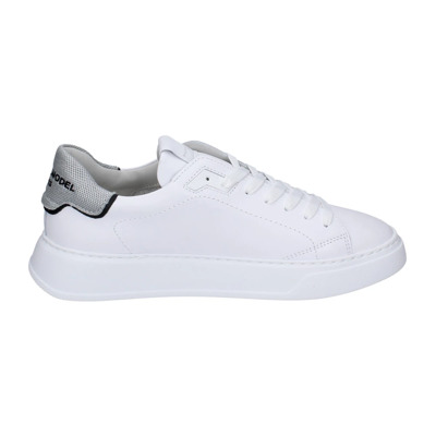 Leren Heren Sneakers Stijlvolle Schoenen Philippe Model , White , Heren