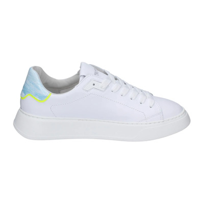 Leren Heren Sneakers Stijlvolle Schoenen Philippe Model , White , Heren