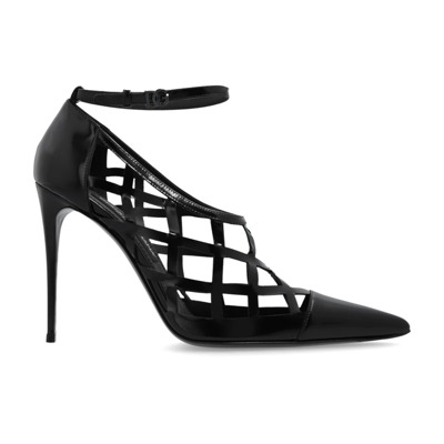 Leren hakken schoenen Dolce & Gabbana , Black , Dames