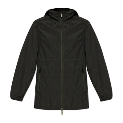 Lichtgewicht jas met capuchon Burberry , Black , Dames