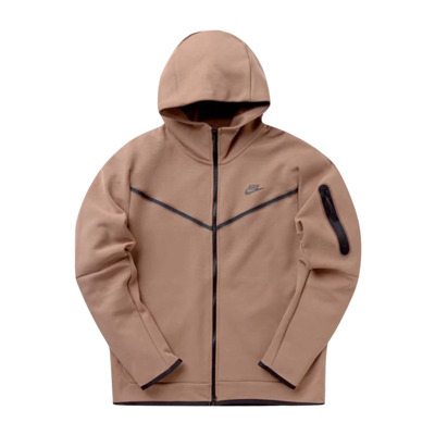 Limited Edition Tech Fleece Hoodie Bruin/Zwart Nike , Brown , Heren