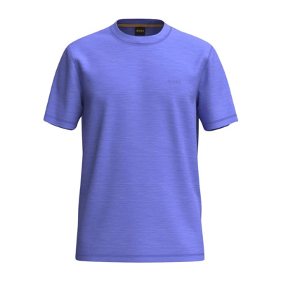 Mannen Casual Tee Tegood Hugo Boss , Purple , Heren