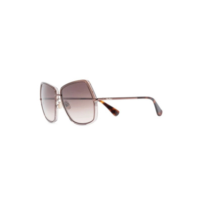 Mm0054 48F Zonnebril Max Mara , Brown , Dames