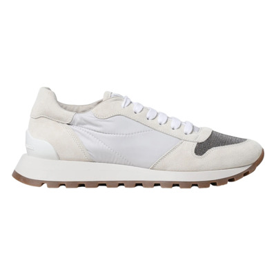 Modieuze en Comfortabele Sneakers voor Vrouwen Brunello Cucinelli , White , Dames