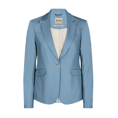 Mos mosh Blazer Blauw MOS Mosh , Blue , Dames