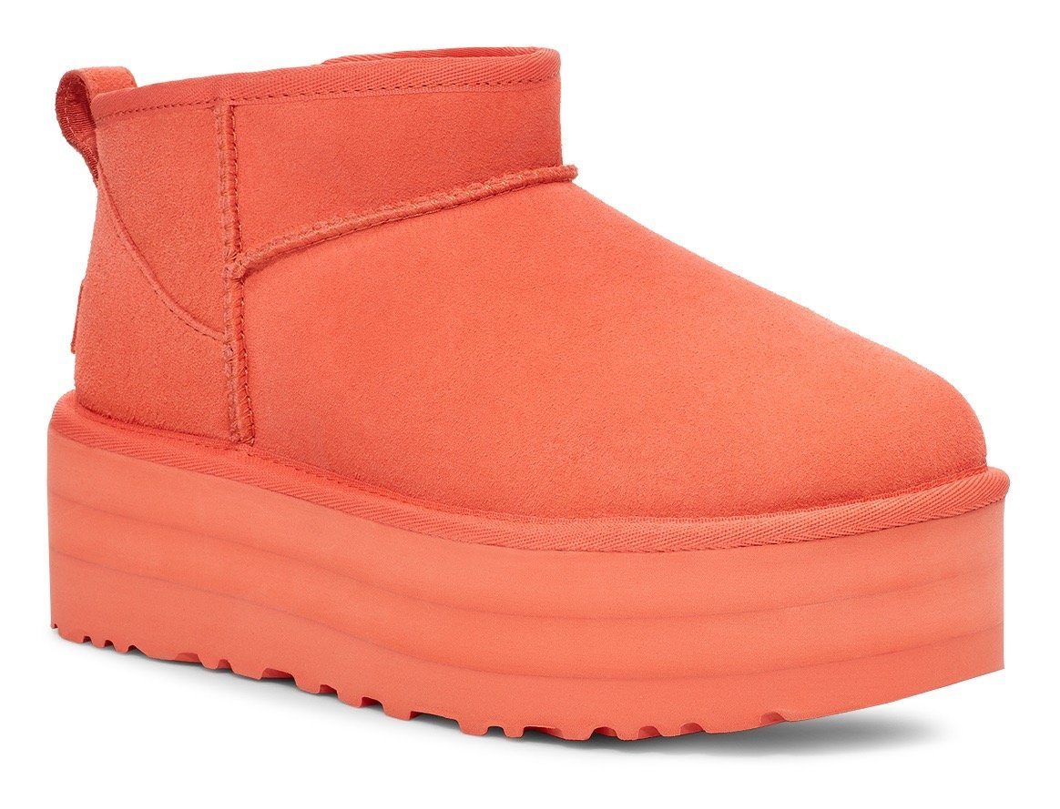 NU 20% KORTING: UGG Winterlaarzen Classic Ultra Mini Platform platform, trend, slip-on shoe with platform sole