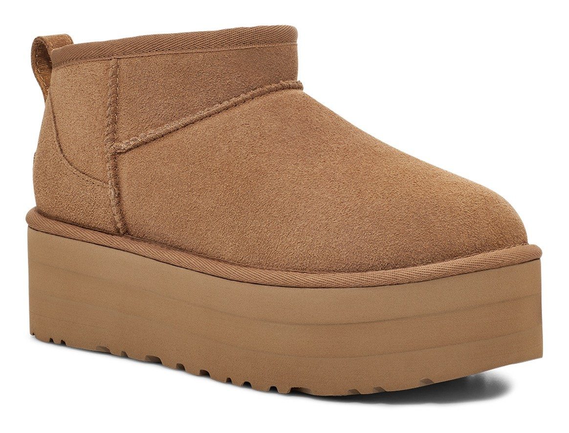 NU 20% KORTING: UGG Winterlaarzen Classic Ultra Mini Platform platform, trend, slip-on shoe with platform sole