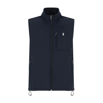 Navy Mouwloos Jack Regular Fit Polo Ralph Lauren , Blue , Heren