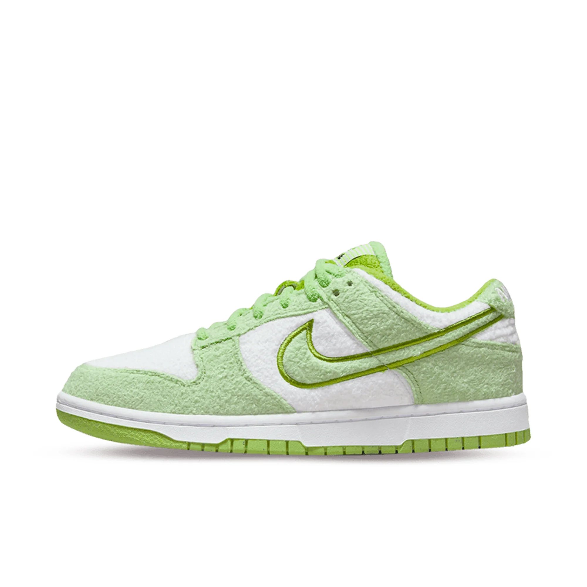 Nike Dunk low fleece green