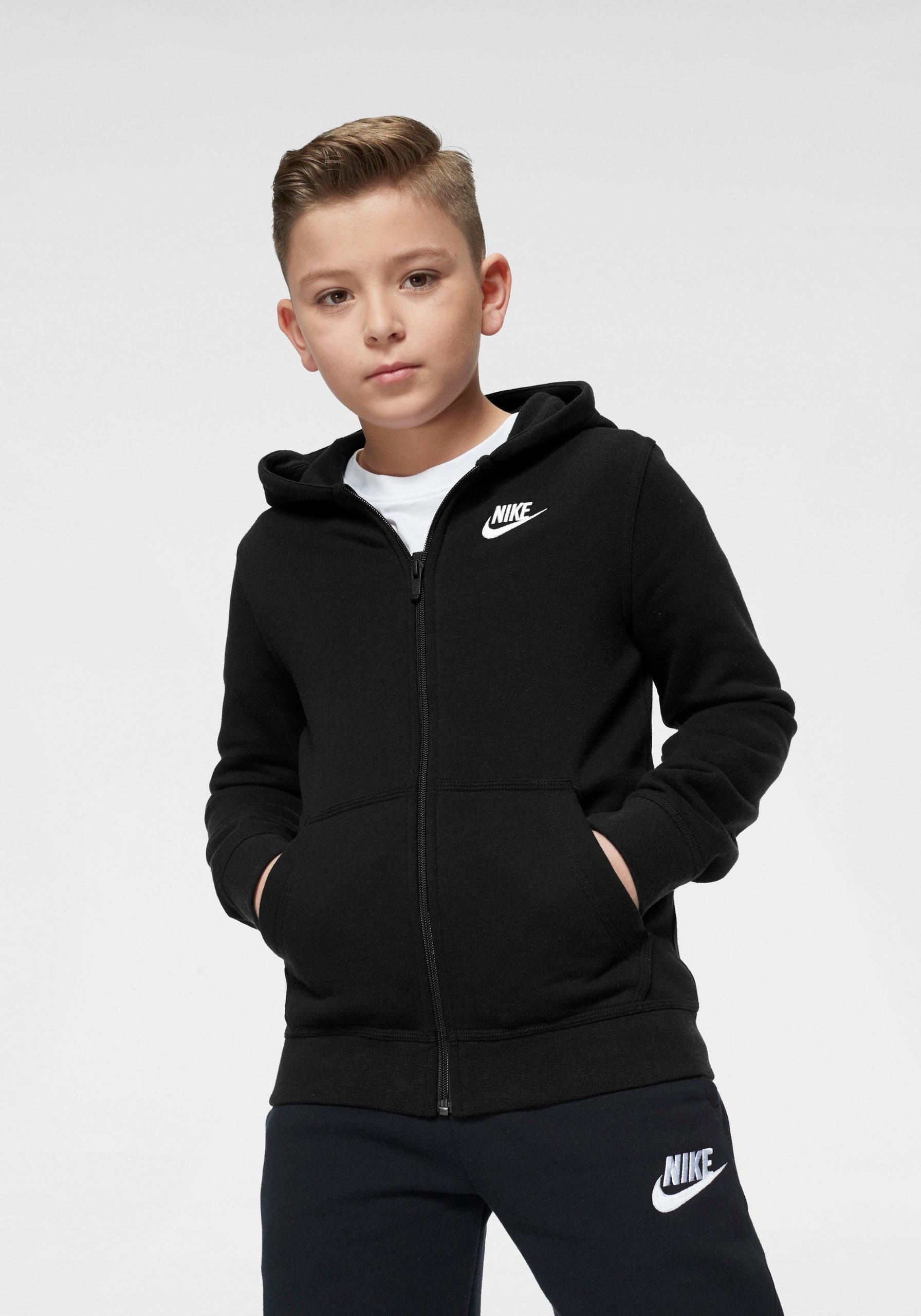 Nike Sportswear Capuchonsweatvest NSW HOODIE FZ CLUB - voor kinderen