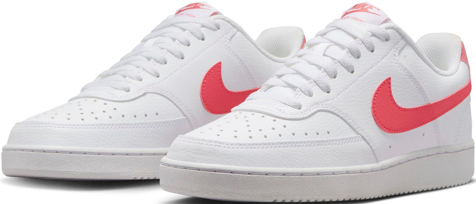 Nike Sportswear Sneakers Court Vision Low Design in de voetsporen van de Air Force 1