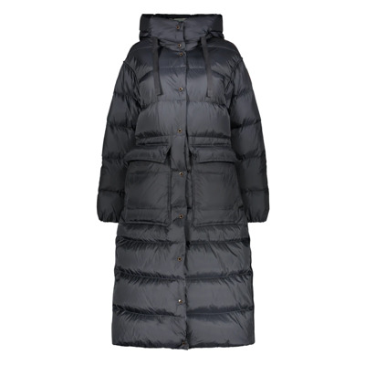 Omkeerbare Lange Gewatteerde Jas Parajumpers , Black , Dames