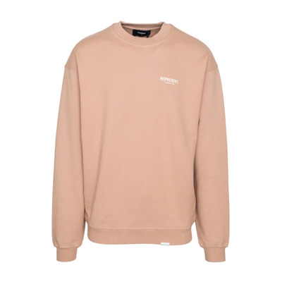 Owners Club Sweatshirt in Stucco Represent , Beige , Heren