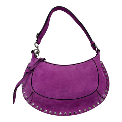 Paarse Baguette Schoudertas met Studs Isabel Marant Étoile , Purple , Dames