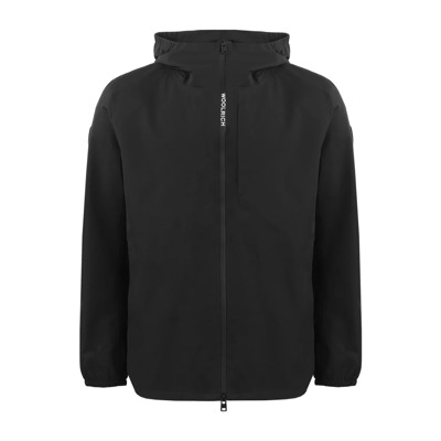 Pacific Two Layers Jas - Stijlvol en Functioneel Woolrich , Black , Heren