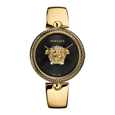 Palazzo Empire Roestvrijstalen Horloge Versace , Yellow , Dames