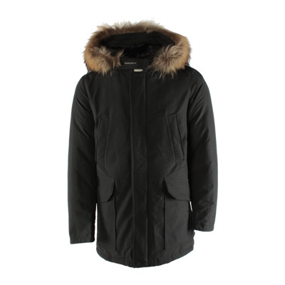 Phantom Parka Jas voor Heren Woolrich , Gray , Heren